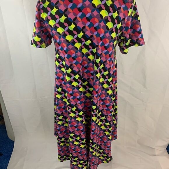 $5 ADD ON ITEM Carly LULAROE nwot xs swing dress - Picture 5 of 11